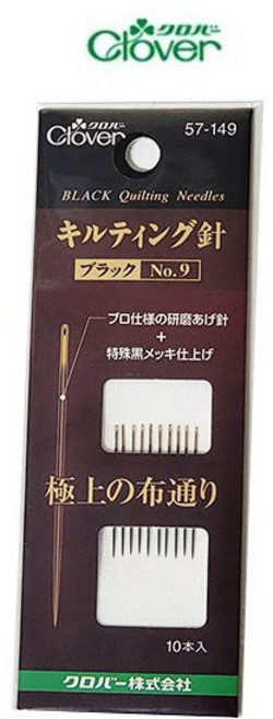 조이십자수 [크로바 57-149]블랙 퀼트 바늘- 9호 바늘