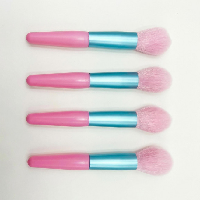 PINERNUO4 브러시 메이크업 도구, 1개, 핑크