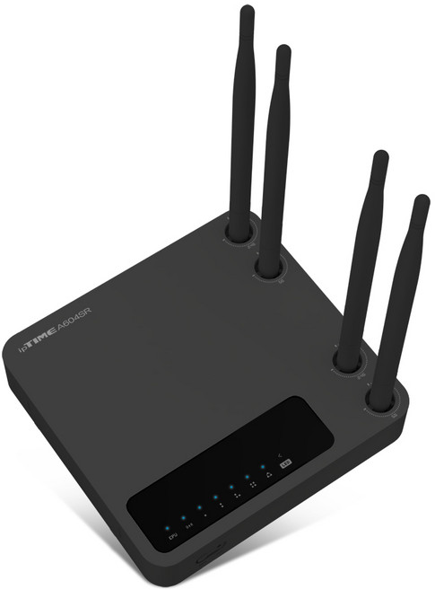 ipTIME 유무선 공유기 Black, A604SR(블랙), 1개