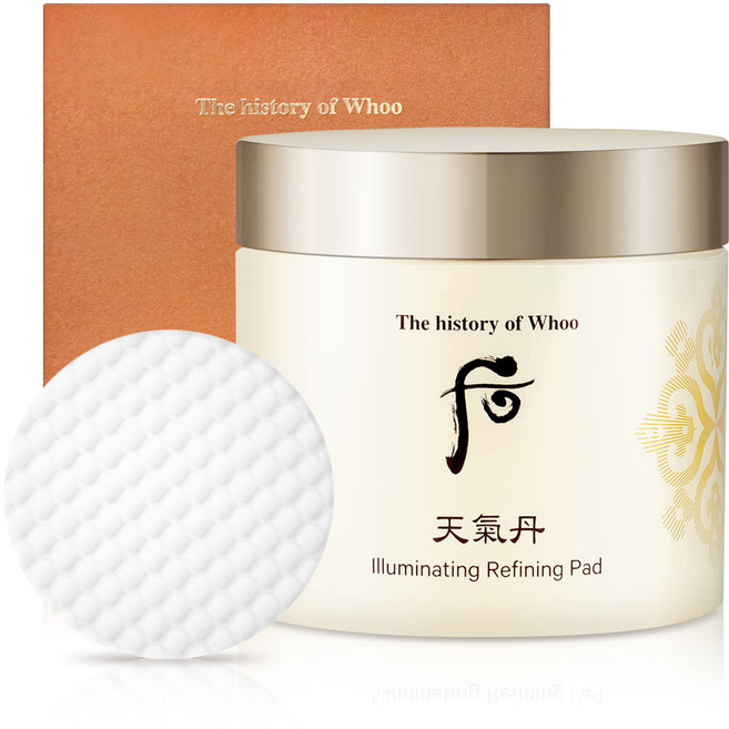 더후 더후 천기단 화현 리파이닝 얼굴각질 토너패드 160ml 60매, 1개