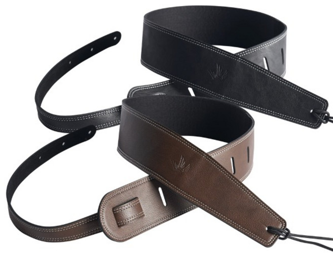 고퍼우드 기타 가죽 스트랩, 브라운, 1개