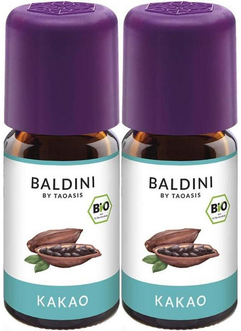 발디니 오가 코코아 추출 카카오 오일 시즈닝, 2개, 2개, 5ml