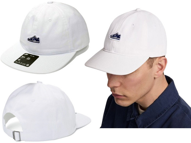 나이키 모자 대두 빅사이즈 (60호XL) 덩크패치 화이트 여자 남자 드라이핏 야구 볼 캡 골프 운동모자