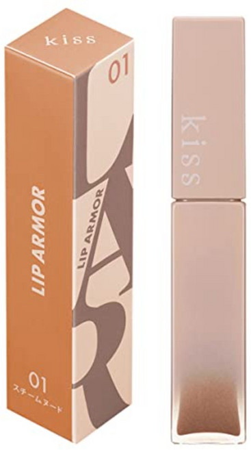 KISS 키스 립 아머 립틴트 일본 워터리 탱글 물먹립 01 04 06, 1개, 01  누드