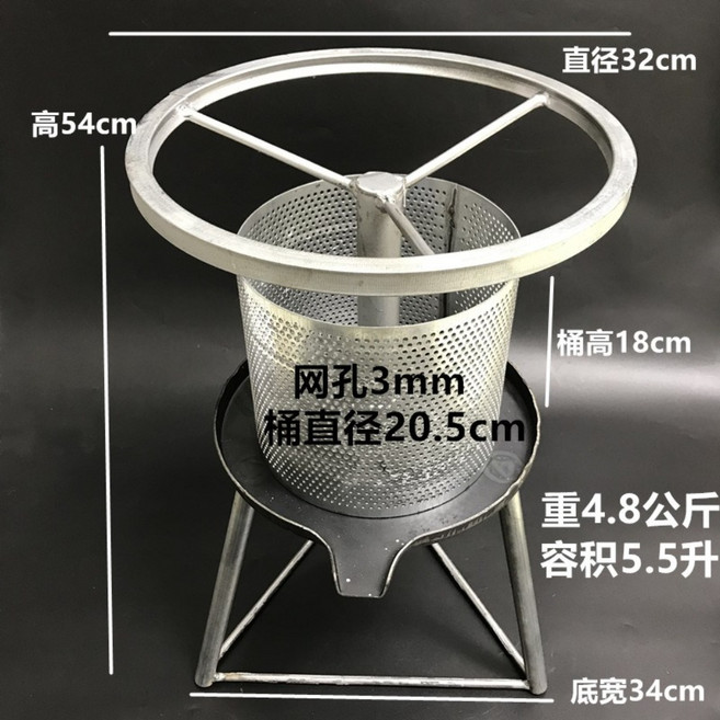 가정용 채유기 수동 착유기 오일 들기름 프레스 소형, 실버, 실버 스티어링 휠 오일 프레스, 1개