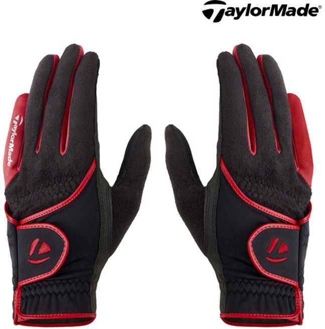테일러메이드 2023 웜 핏 방한장갑 TL172, 블랙(M), 1개