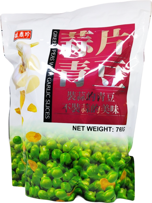盛香珍 蒜片青豆, 760g, 1個