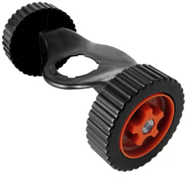 無線锂電電動大功率多功能割草機, 1個, 加購輔助輪