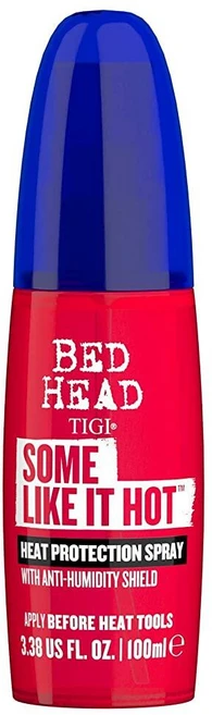 티지 TIGI Bed Head Some Like It Hot Heat 스타일링 및 보호 스프레이 습기 쉴드 곱슬머리를 길들이고 파손 감소 100ml(3.3온스) 13759, 1, 100ml - 쿠팡