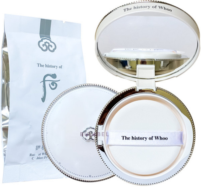 더 후 공진향 설 미백 수분광 쿠션 본품+리필, 1개