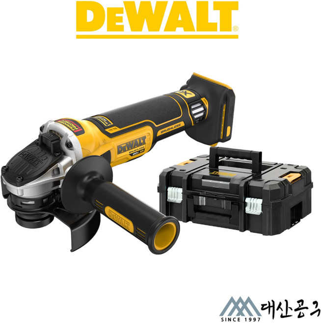 디월트 DCG4051NT 충전 그라인더 20V 본체만 케이스포함, 1개