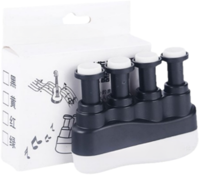 플레이메이트 기타 연습 손가락 훈련도구, 1개, 블랙