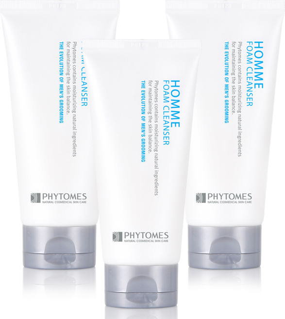 피토메스 남자폼클렌징 옴므 폼 클린저, 120ml, 3개
