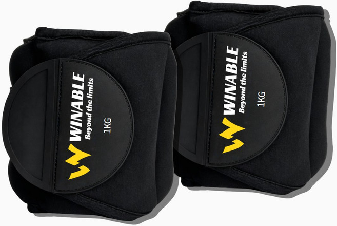 윈어블 모래주머니 손목 발목 중량밴드 헬스 크로스핏 1kg 2kg 3kg 4kg 6kg 10kg, 블랙