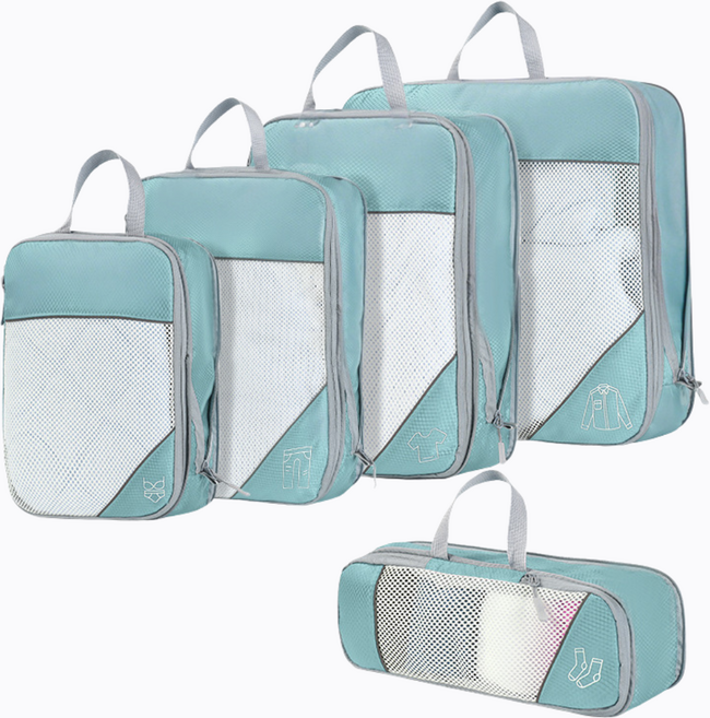 고효율 여행용 압축파우치 5종 세트