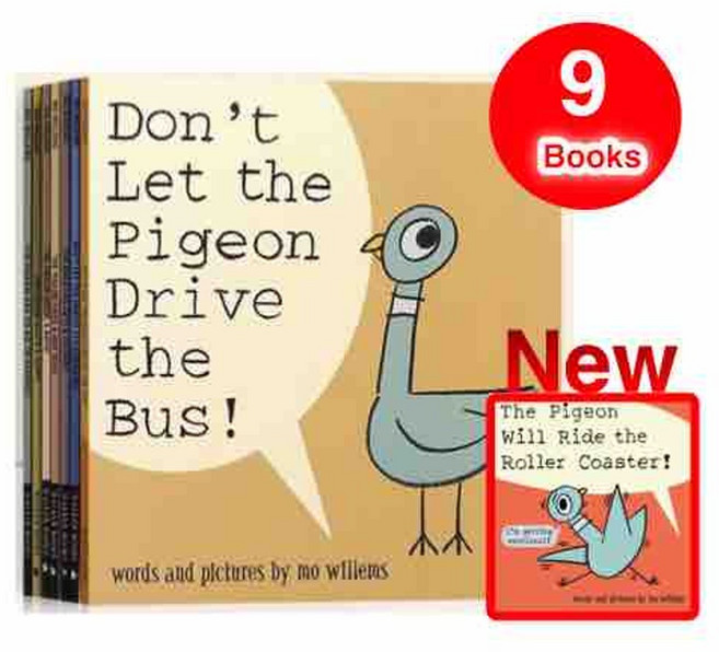 (제이제이브라더) 모 윌렘스 비둘기 9권 세트 영어원서 Mo Willems Pigeon-음원제공