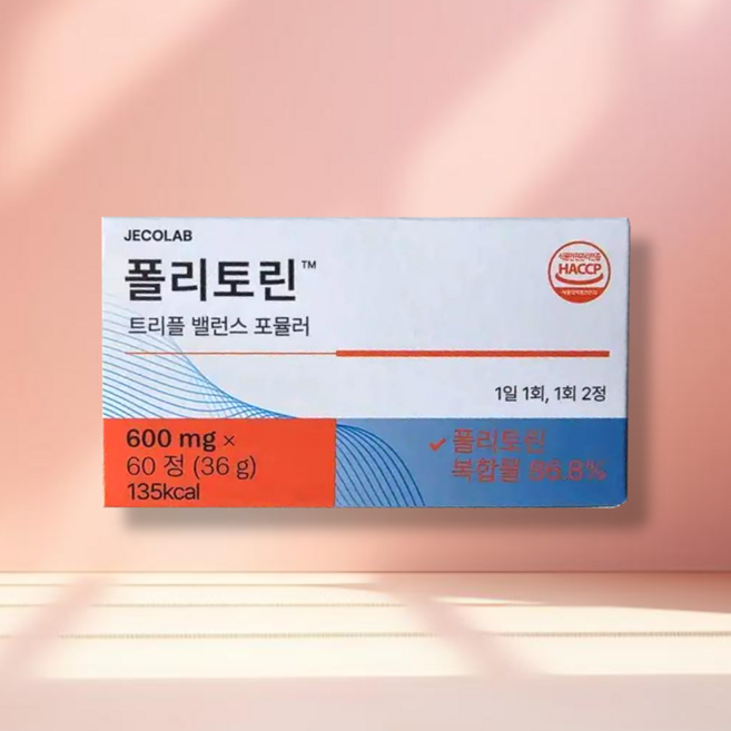 폴리토린 효능 제코랩 폴리토린 파염제, 1개, 60정 1개