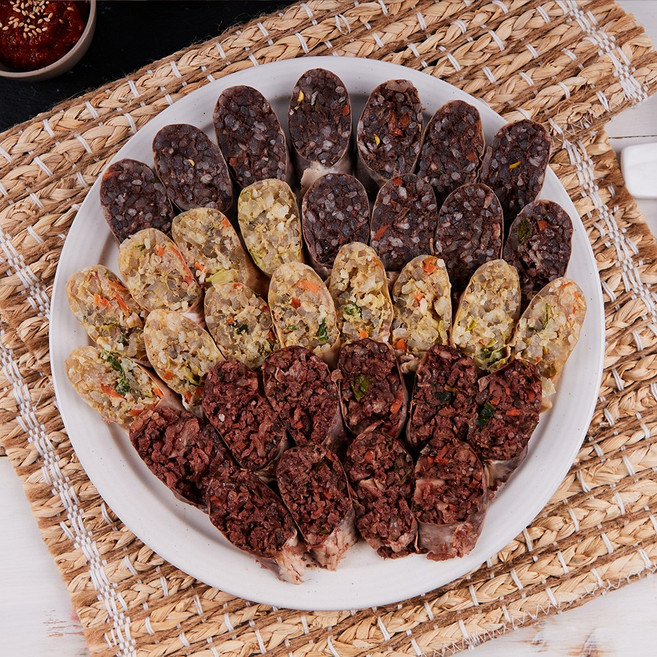 속이 꽉 찬 고기야채순대 500g, 1박스