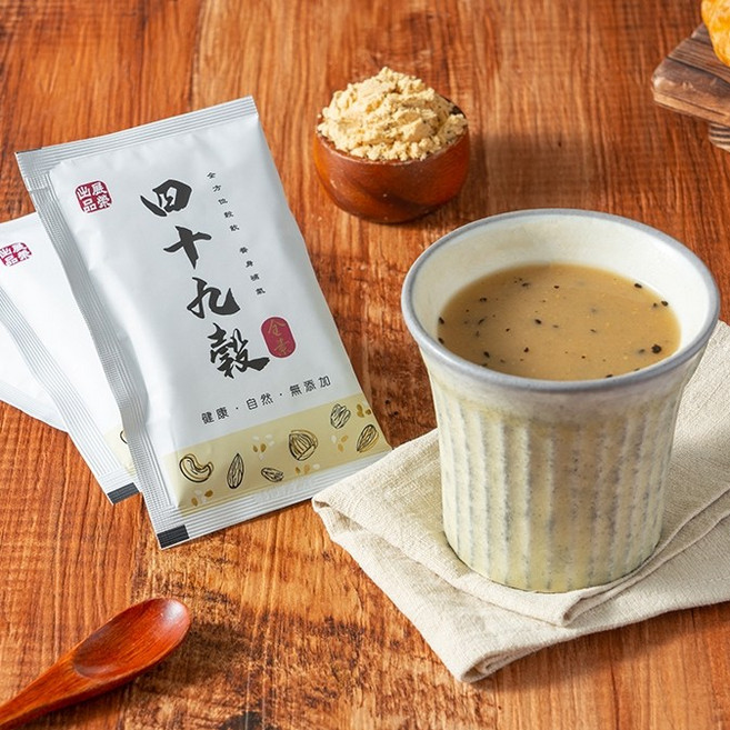 展榮商號 味元氣堅果飲隨身包 四十九穀 健康自然無添加, 1個, 49味元氣堅果穀飲隨身包
