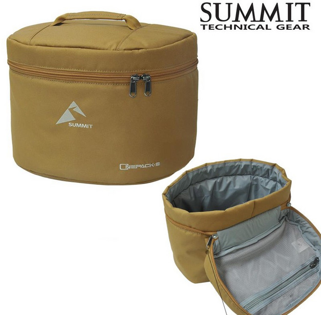 써미트 원팩 M 베이지 보온 보냉백 9리터 등산 배낭 디팩 쿨러백 캠핑 수납 가방 용품