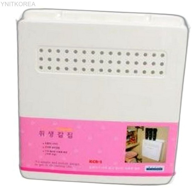 유니드잇 위생 칼꽂이 칼블럭 칼집 칼보관함 거치대 정리대 화이트칼꽂이