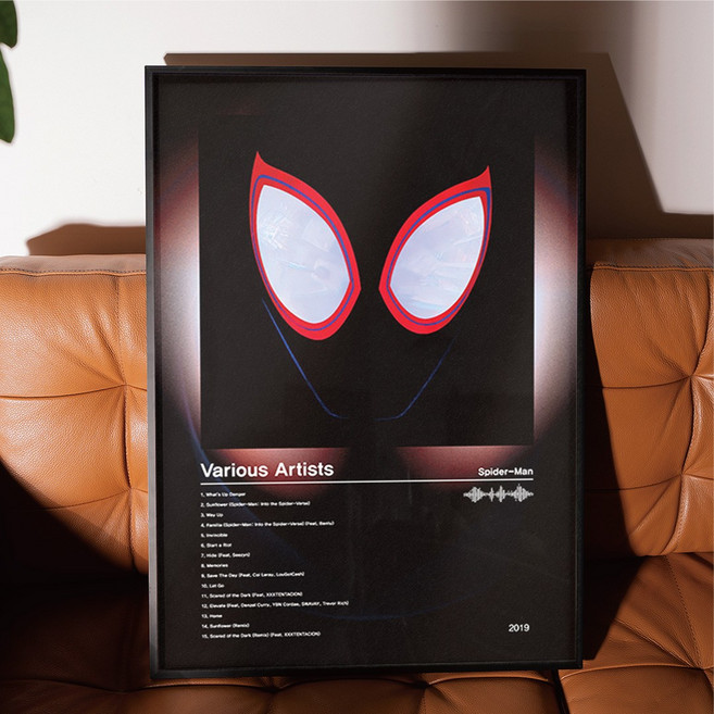 인테리어 포스터 빈티지 액자 감성 거실 현관 그림 AL 56, A3 사이즈(297x420mm), A3 포스터 + 블랙 액자 결합