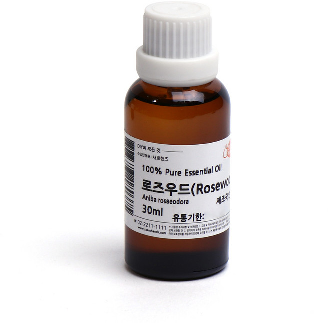 새로핸즈 천연 아로마 에센셜오일 로즈우드오일 30ml, 단품, 1개