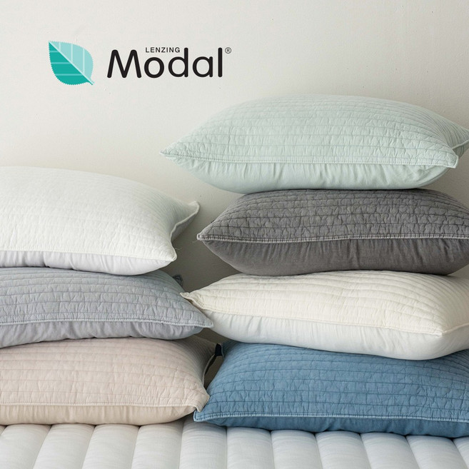 포레스트 렌징모달 피그먼트 베개커버 40X60 50X70