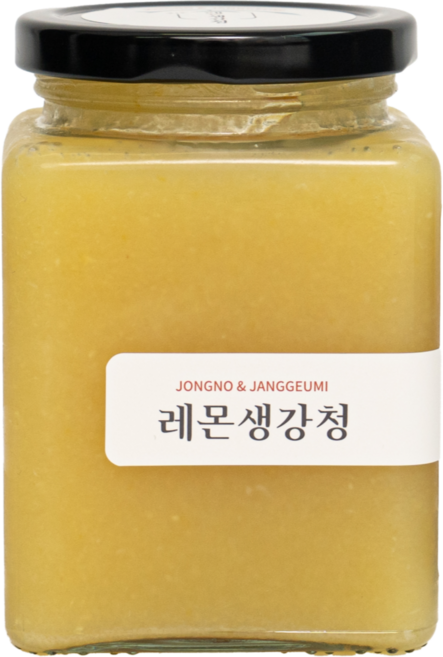 종로앤장금이 수제 레몬생강청 500g, 1개, 1개입