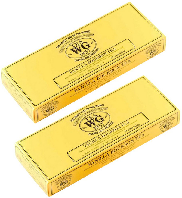 티더블유지 바닐라 버번 티, 2.5g, 15개입, 2개