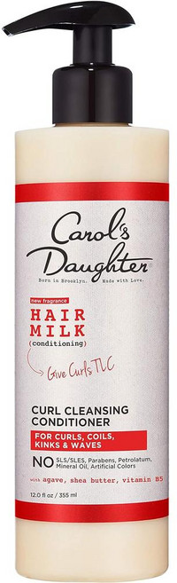 Carol's Daughter 캐롤스 도터 헤어 밀크 설페이트 프리 클렌징 컨디셔너(린스) 곱슬모용, 2개, 354ml