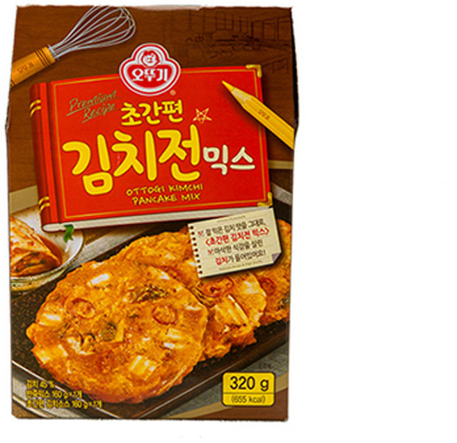 오뚜기 초간편 김치전 믹스, 320g, 1개