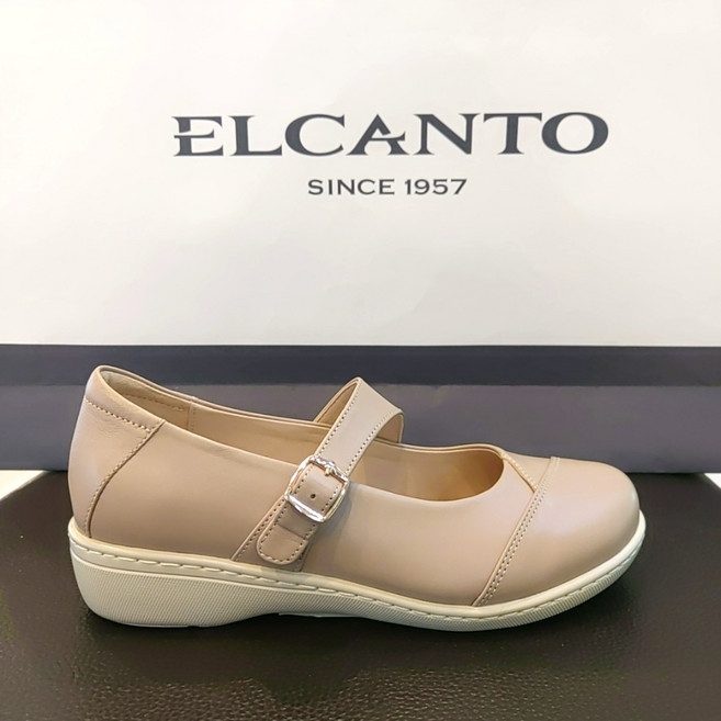 NC경산 엘칸토 볼 넓고!!! 정말편한!!! 3CM 메리제인 여성컴포트슈즈 블랙/핑크