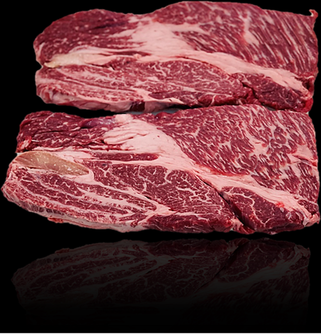 호주산 와규 고마블 하이마블 소고기 윗등심 살치살 300g 500g, 1개