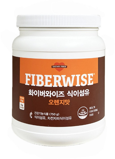 멜라루카 화이버와이즈 식이섬유 오렌지맛 + 휴대용미니물티슈 1개 선물, 750g