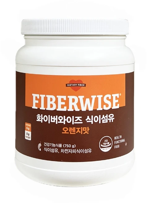 멜라루카 화이버와이즈 식이섬유 오렌지맛 + 휴대용미니물티슈 1개 선물, 750g - 쿠팡