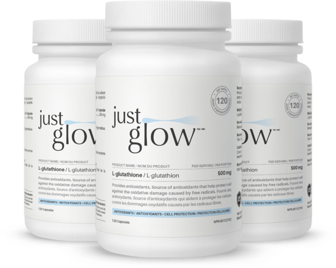 저스트글로우 퓨어 L-글루타치온 500mg, 3개, 120정