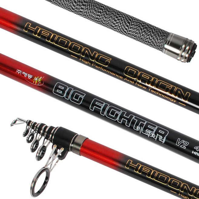 해동 빅파이터V2 450 숭어훌치기 원투낚시대, 단품