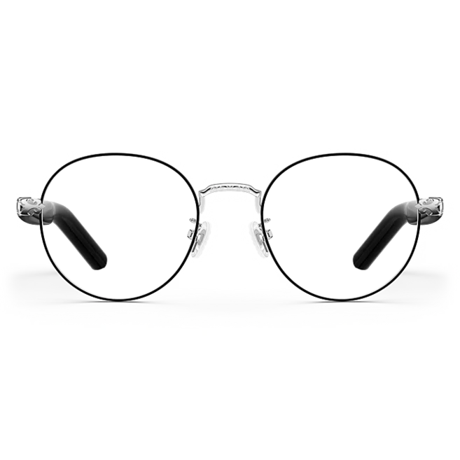 Huawei Smart Glasses 2 전천후 지능형 방송 11시간 연속 청취 개방형 디자인, 05 Titaniumroundframe