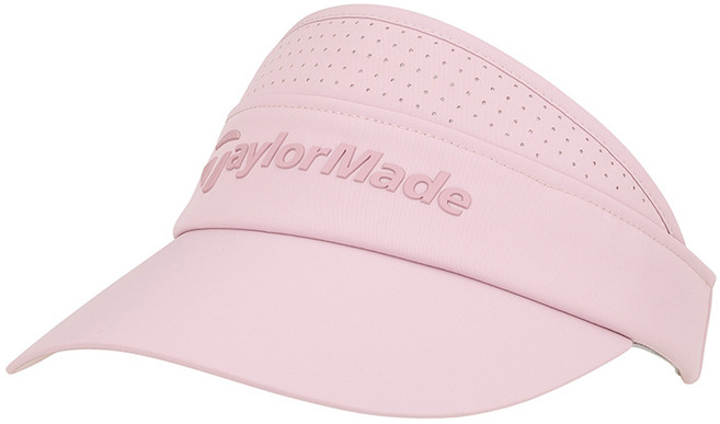 테일러메이드 2026 여성 더블 크라운 바이저 썬캡 TL704, 애시드핑크