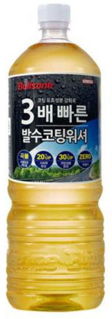 불스원 레인OK 3배 빠른 발수코팅 워셔액, 4개, 1.8L