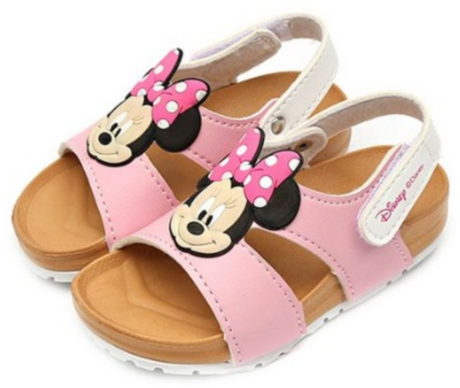 미키마우스 디즈니 여아용 미니마우스 샌들