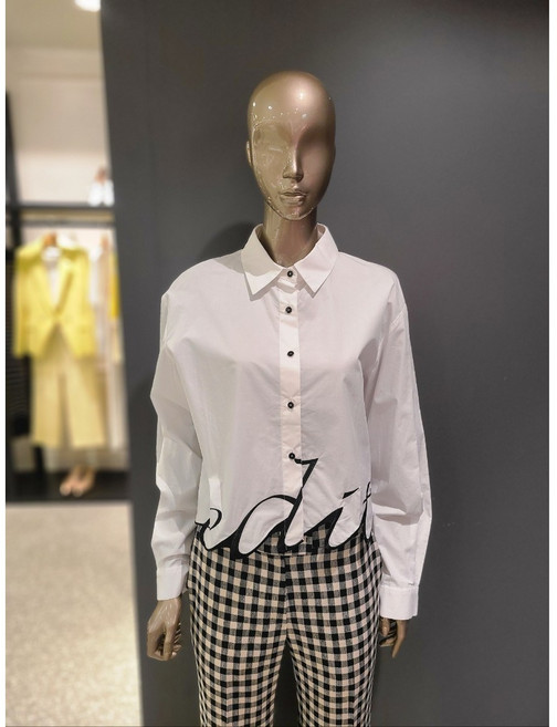 제시뉴욕 신구로점 밑단 레터링 숏셔츠 DE35NSBC5520