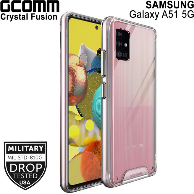 GCOMM Galaxy A51 5G 晶透軍規防摔殼 Crystal Fusion