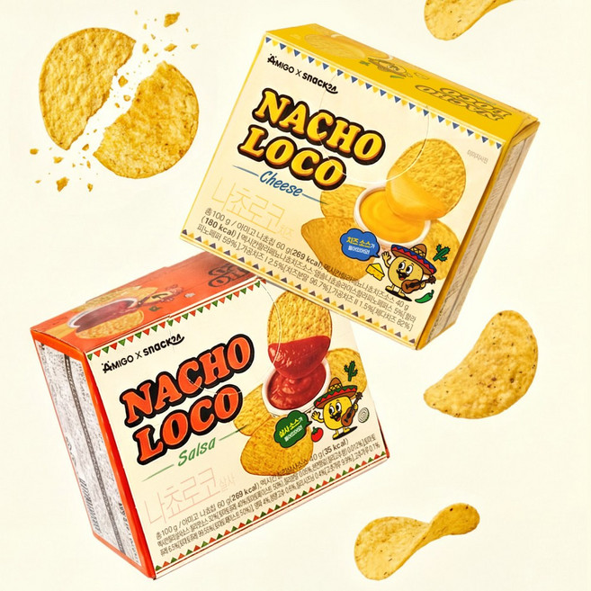 스낵24 나쵸로코 치즈맛, 1개, 100g