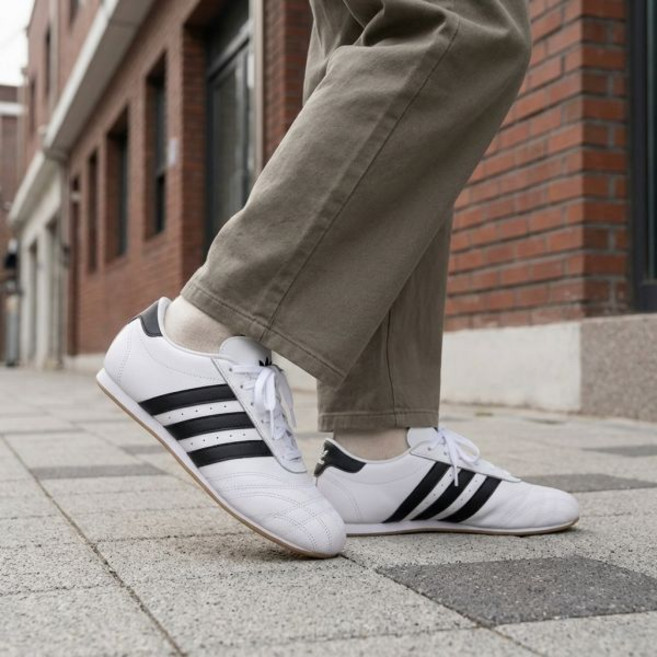 아디다스 태권도 레이스 레트로 남녀공용 스니커즈 No.1815078