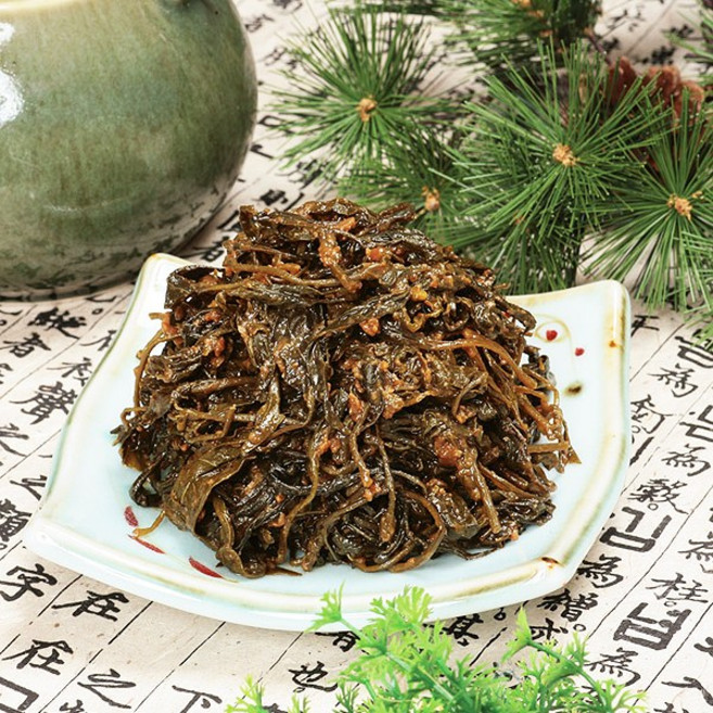 순창고전 된장 고추잎장아찌 /맛있는 양념절임 간단밑반찬, 1kg, 1개