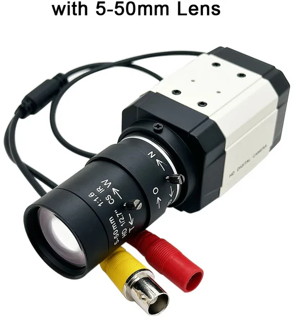 쿠쿠스토어 산업 1200TVL 컬러 아날로그 홈 비디오 보안 카메라 mm 2.8-12mm 5-50mm 가변 초점 줌 렌즈 지, 02 NTSC, 01 With 5-50mm Lens