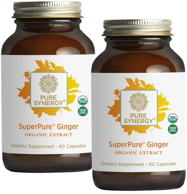퓨어시너지 수퍼퓨어 생강 캡슐 60정, 2개 - 쿠팡