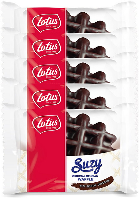 로투스 벨기에 와플 초코, 5개, 57.5g